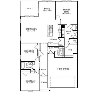 New construction Single-Family house 573 Cozy Bluff Rd, Spartanburg, SC 29301 plan Chandler - image