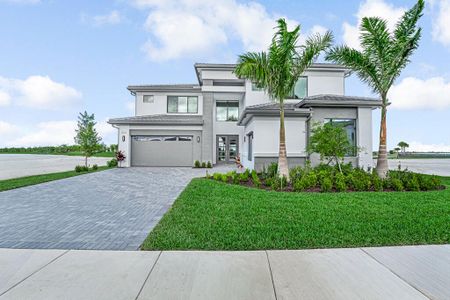 New construction Single-Family house 13531 Nesting Pines Wy, Palm Beach Gardens, FL 33412 plan Olympus - image