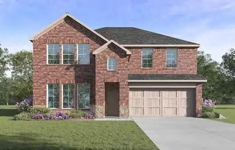 New construction Single-Family house 8236 Radiant Ridge Rd, Fort Worth, TX 76120 plan Perry - image