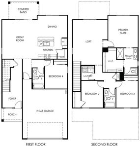 New construction Single-Family house 12743 N Fire Brand St, Marana, AZ 85658 plan Amber - image