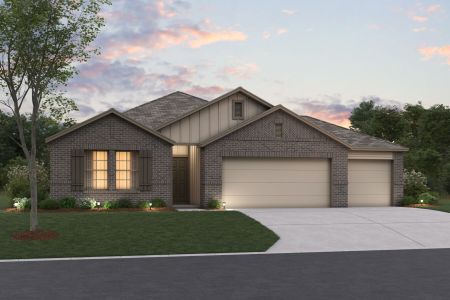 New construction Single-Family house 203 Jordans Est, San Antonio, TX 78264 plan Moscoso - image