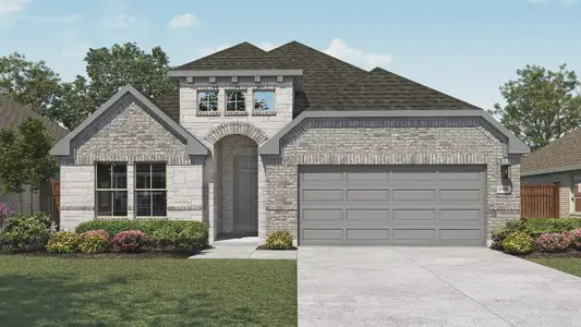 New construction Single-Family house 17809 Birch Chase Ln, Manor, TX 78653 plan Juniper - image