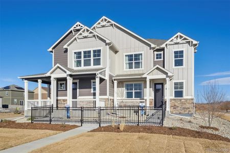 New construction Duplex house 948 Andrews Crest Dr, Berthoud, CO 80513 Vail - photo 0 0