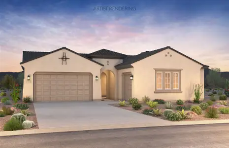 New construction Single-Family house 24449 N 166Th Ln, Surprise, AZ 85387 plan Patagonia - image