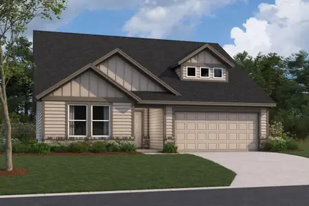 New construction Single-Family house 4512 Bridal Veil Dr, Austin, TX 78747 plan Garner - Smart Series - image