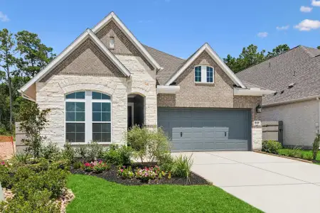 New construction Single-Family house 18149 Ramsey Way Ln, Conroe, TX 77302 plan The Dunlap - image