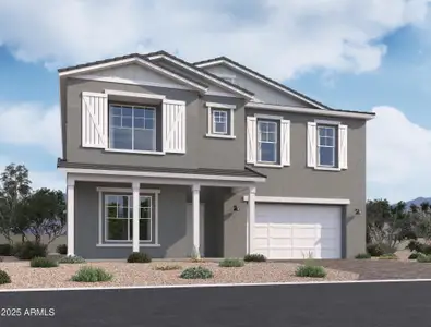 New construction Single-Family house 22720 E Stirrup St, Queen Creek, AZ 85142 - image