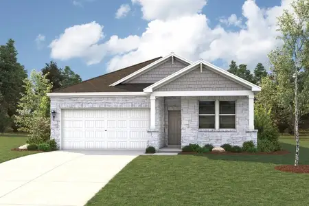 New construction Single-Family house 13403 Final Turn Dr, Buda, TX 78610 plan Heron - image