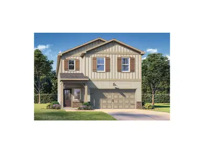 New construction Single-Family house 61 Spruce Holw, Winder, GA 30680 plan The Rabun B - image
