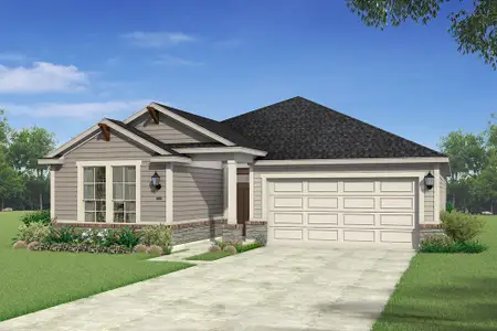 New construction Single-Family house 724 Marcus Ln, Crowley, TX 76036 Elinor- photo 0