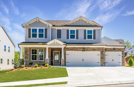 New construction Single-Family house 722 Crossroad Court, Powder Springs, GA 30127 Emerson- photo 0