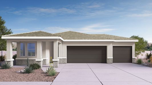 New construction Single-Family house 15470 W Desert Hollow Dr, Surprise, AZ 85387 plan Easton - image