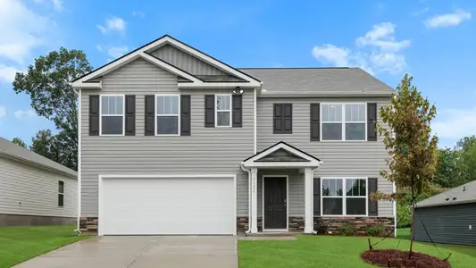 New construction Single-Family house 1920 Gracie Dr, Woodruff, SC 29388 plan Hayden - image