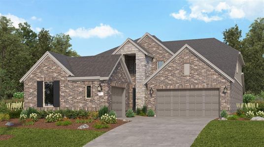 New construction Single-Family house 2111 Woodside Meadow Court, League City, TX 77573 Oak Hill IV- photo 0