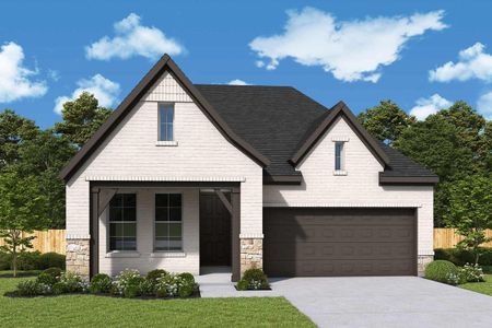 New construction Single-Family house 437 Wild Thicket Dr, Katy, TX 77493 plan The Conroe - image