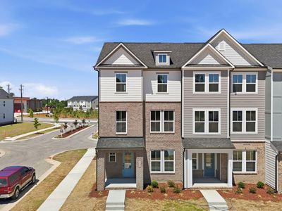 New construction Townhouse house 600 Thatch Ln, Knightdale, NC 27545 plan The Avery Exterior - image