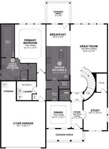 New construction Single-Family house 233 Harmony Ave, Forney, TX 75126 plan Madison - image