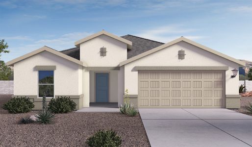 New construction Single-Family house 13464 N Samantha Ln, Marana, AZ 85653 plan Denton - image
