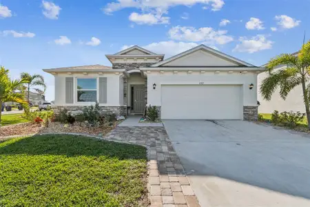 New construction Single-Family house 11965 Muskegon Ct, Parrish, FL 34219 plan Lantana - image