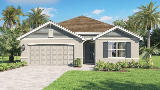 New construction Single-Family house 1674 Rushmore Ave Se, Palm Bay, FL 32909 Cali- photo 0