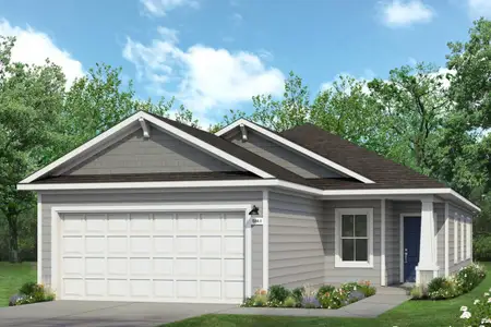 New construction  house 2702 Derwent Dr, Pflugerville, TX 78660 plan Edgebrooke 1468 - image