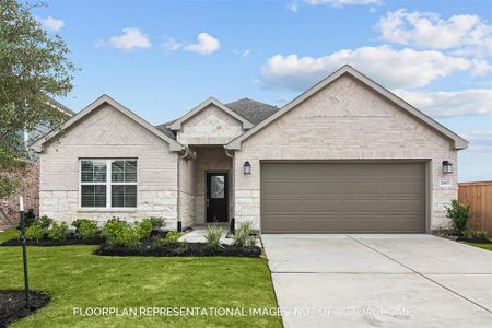 New construction Single-Family house 3430 Moraine Lake Drive, La Marque, TX 77568 Boone- photo 0