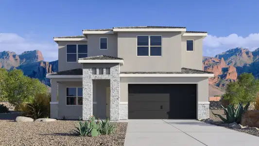 New construction Single-Family house 27464 N 69Th Ln, Peoria, AZ 85383 plan Phoenician II - image