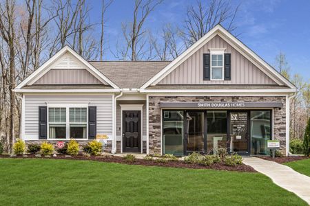 New construction Single-Family house 5090 Pioneer Drive, Sanford, NC 27330 The Crawford- photo 0