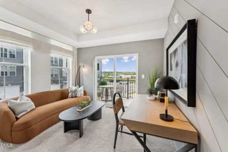 New construction Condo house 408 Gaston Park Ln, Unit 100, Wake Forest, NC 27587 plan The Tessa - image 12