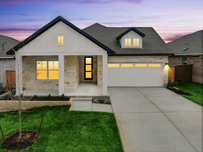 New construction Single-Family house 4334 Bancroft Ln, Round Rock, TX 78665 plan Hamilton - image