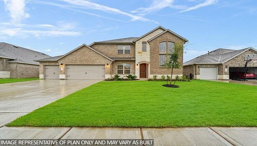 New construction Single-Family house 1321 Imperial Ranch Way, Dayton, TX 77535 Plan 3171- photo 0