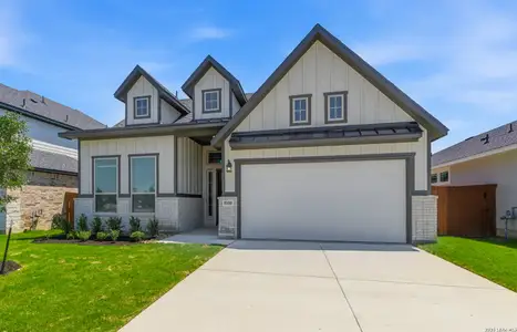 New construction Single-Family house 9350 Luke Path, San Antonio, TX 78254 plan Lauren - image