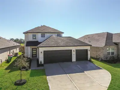 New construction Single-Family house 3406 Rolling River Dr, Baytown, TX 77521 - image