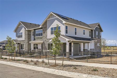 New construction Townhouse house 95 N Vandriver Pl, Aurora, CO 80018 null- photo 0