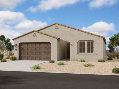 New construction Single-Family house 4217 East Brook Lynn Place, Laveen, AZ 85339 Sunflower Homeplan- photo 0