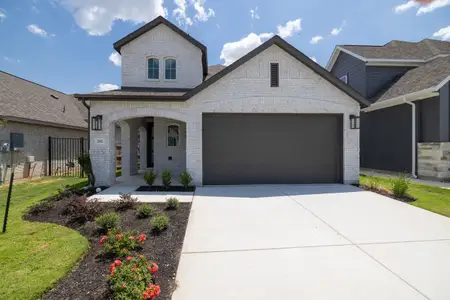 New construction Single-Family house 252 Menlo Bnd, Liberty Hill, TX 78642 plan Everleigh - image