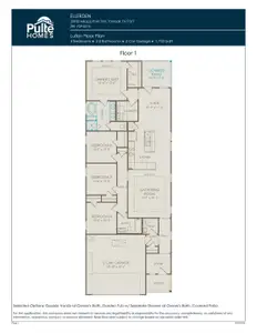 New construction Single-Family house 20830 Whistair Ct, Tomball, TX 77377 plan Lufkin - image