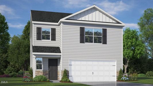 New construction Single-Family house 616 Stream Walk Xing, Wendell, NC 27591 plan DARWIN - image