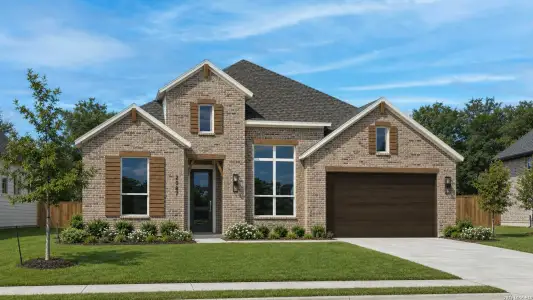 New construction Single-Family house 3714 Bentwood Elm, San Antonio, TX 78245 plan Bradford - image