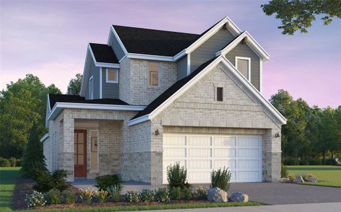 New construction Single-Family house 24703 Lobelia Garden Lane, Katy, TX 77493 Emerson- photo 0