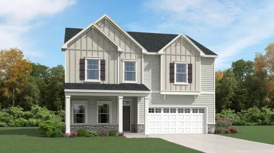 New construction Single-Family house 509 Pacolet Dr, Rolesville, NC 27587 plan Tryon III - image