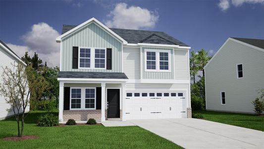New construction Single-Family house 3075 Hallsdale Dr, Elgin, SC 29045 plan Guilford - image