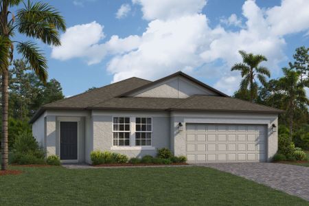 New construction Single-Family house 2917 Berry Coppice Pl, Wimauma, FL 33598 plan Elmhurst - image