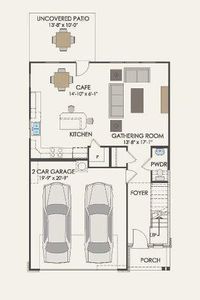 Pulte Homes, Alexander floor plan