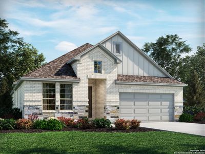 New construction Single-Family house 29234 Angelfish Blvd, Boerne, TX 78006 The Holly (4004)- photo 0