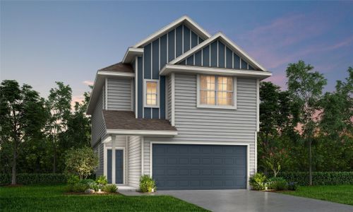 New construction Single-Family house 13969 Lion Rock Ct, Willis, TX 77318 Camden- photo 0