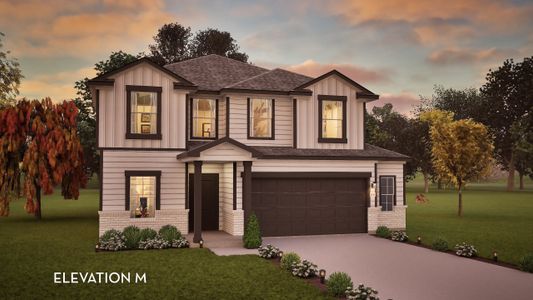 New construction Single-Family house 1221 Ida Dr, Seguin, TX 78155 plan Trinity - image