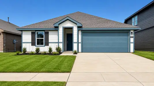 New construction Single-Family house 16761 Hudson Prairie Wy, Fort Worth, TX 76247 plan Justin - image