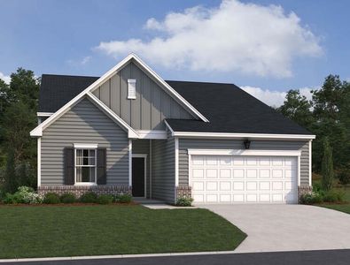 New construction Single-Family house 6874 Galloway Drive, Unit 42, Middlesex, NC 27557 Forrest Homeplan- photo 0