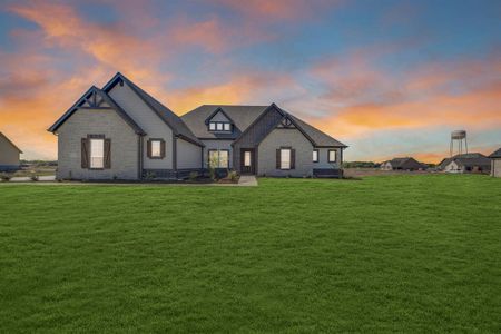 New construction Single-Family house 12113 Magma Court, Krum, TX 76249 Mockingbird- photo 0